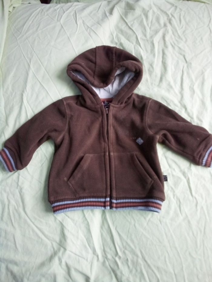 Veste zippée polaire 6 mois