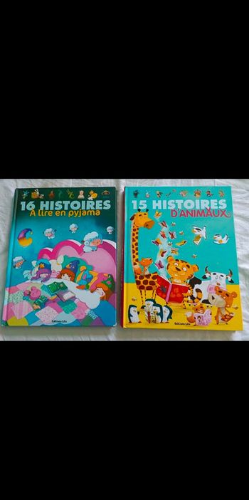 Lot de 2 livres Histoires pour le soir avant de dormir