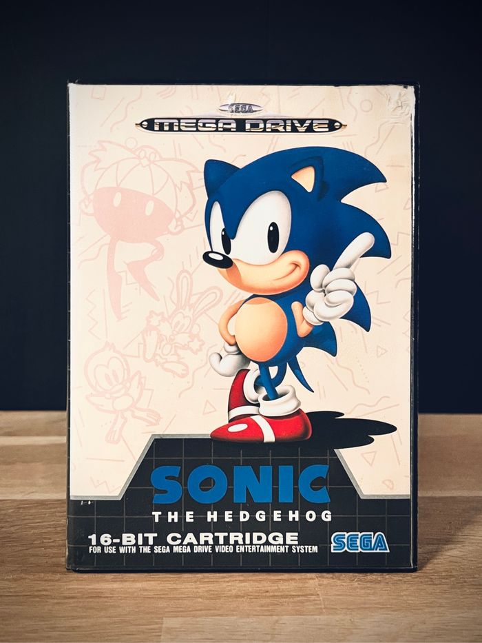 Sonic The Edgedog - Jeu Vidéo SEGA Mega Drive 1991
