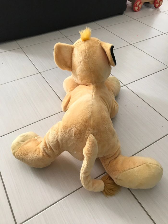 Grande peluche simba roi lion - photo numéro 3