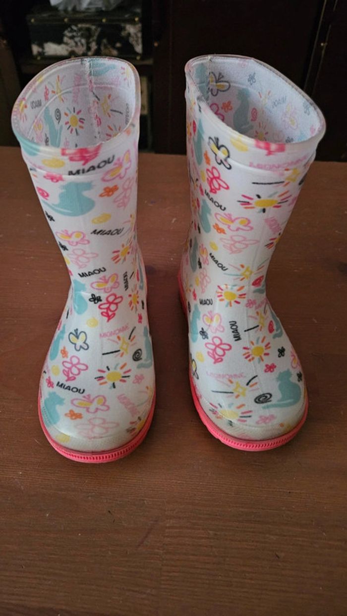 Bottes de pluie taille 24 - photo numéro 2