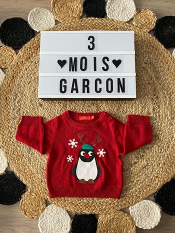 Pull fin 3 mois