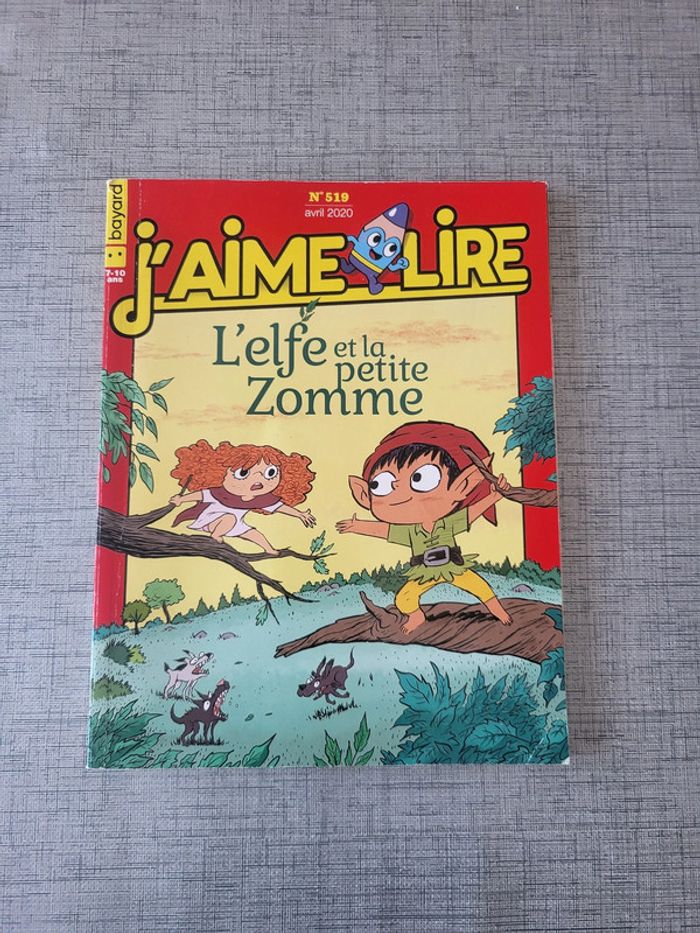 J'aime lire N° 519 : L'Elfe et la Petite Zomme