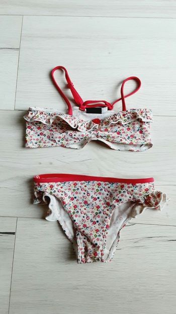 Vêtement fille maillot de bain 2 pièces Sergent Major 4 ans