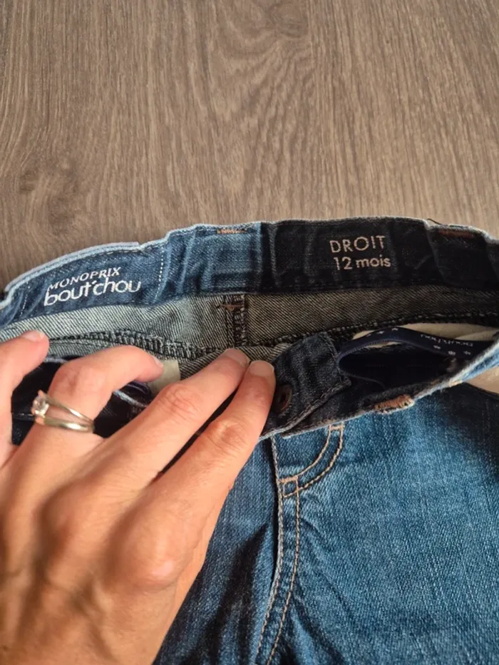 Magnifique lot de 4 pantalons 12 mois - photo numéro 9