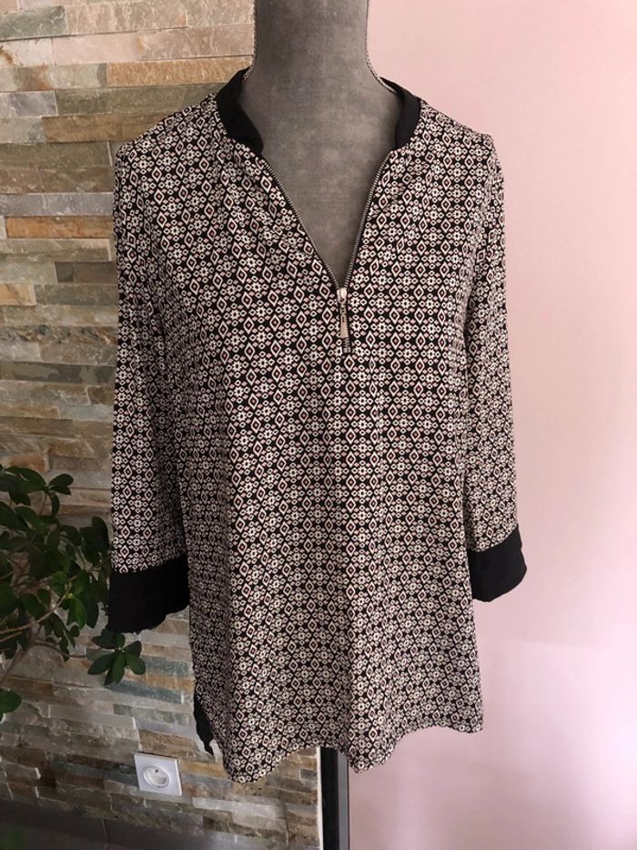 Blouse à motifs Kiabi T.38