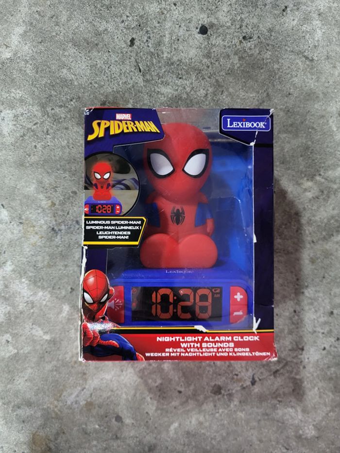Réveil veilleuse Spiderman