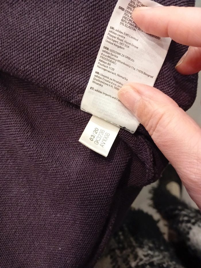 Veste Adidas Fille 13/14 ans Rose Violet Blanc - photo numéro 12