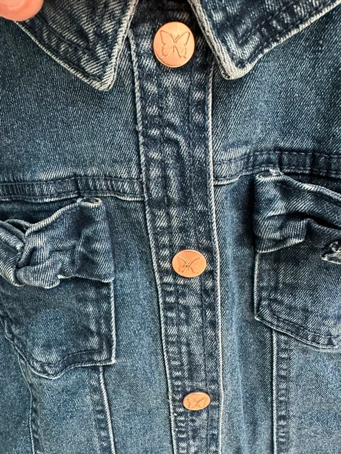 Veste en jean Butterfly - photo numéro 4