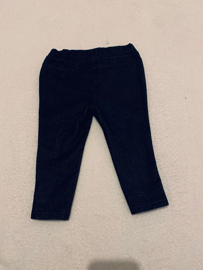 Legging pantalon TAO 9 mois • Bleu foncé • Confort & style – Très bon état - photo numéro 3