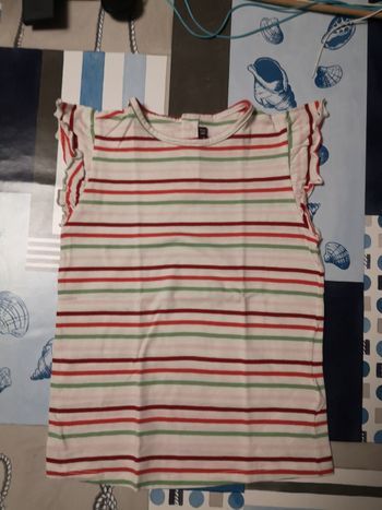 Tee shirt sans manches sergent major neuf 8 ans