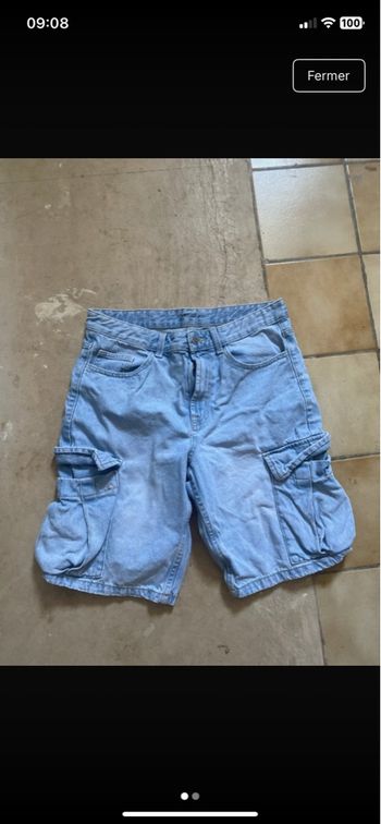 Bermuda jean 40 Kiabi
