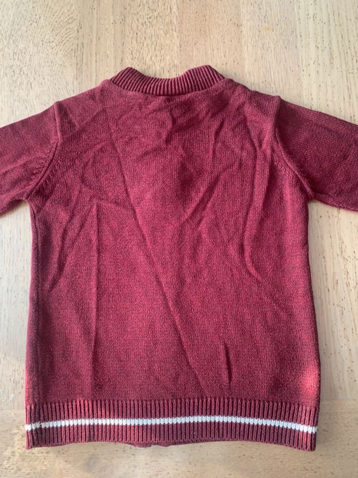 Gilet rouge Z taille 8 ans - photo numéro 3