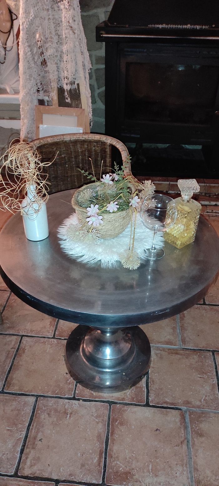 Table en chrome - photo numéro 2