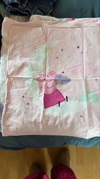 Lot de deux housses de couette et 2 taies d’oreillers