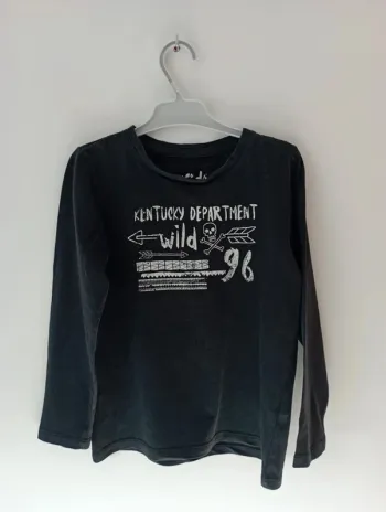 T-shirt noir 5 ans Kids Graffiti