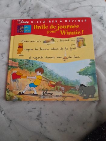 Livre Drôle de journée pour Winnie Disney