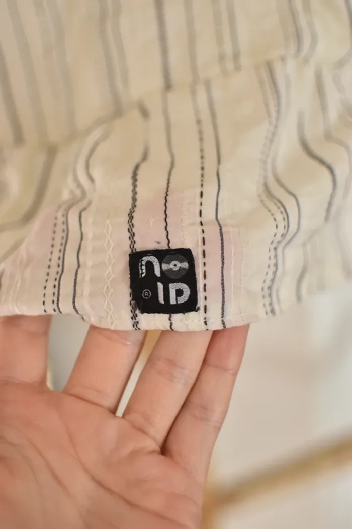 Pièce unique : chemise upcyclée vintage Noid mise en taille 36/38 - photo numéro 12