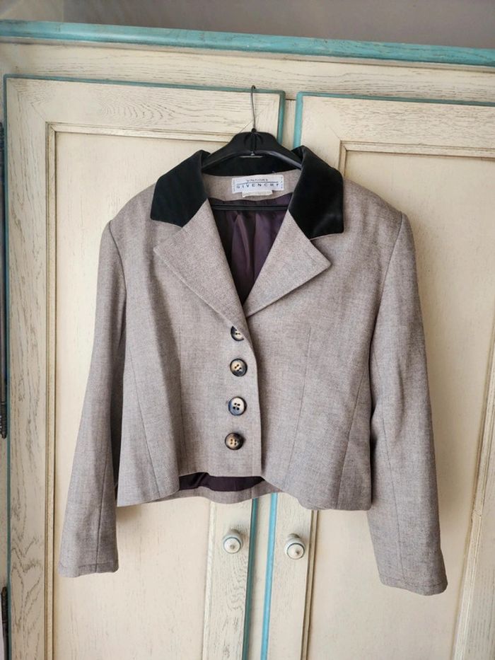Blazer beige court Givenchy - photo numéro 2