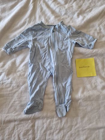 Lot 3 pyjamas bébé 1 mois