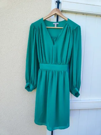 Robe vert sauge