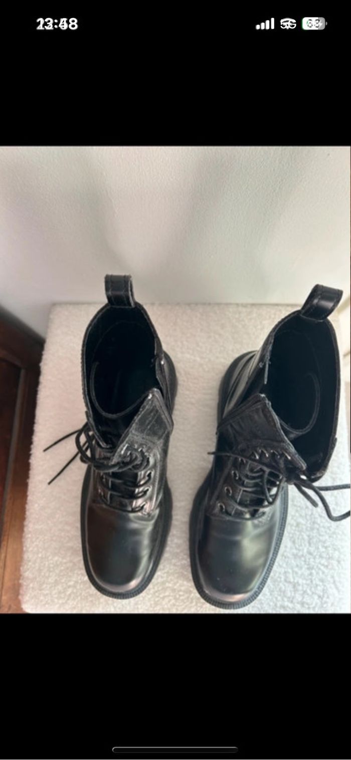 Plate-forme boots Mango - photo numéro 5
