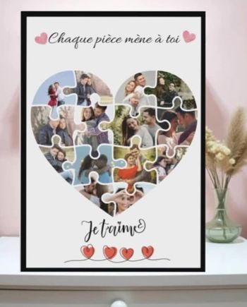 Cadre st Valentin coeur