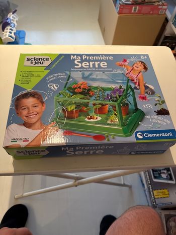 Clementoni ma première serre faite, pousser des plantes