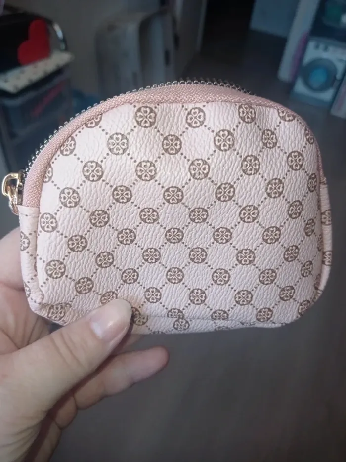 Petit porte monnaie rose