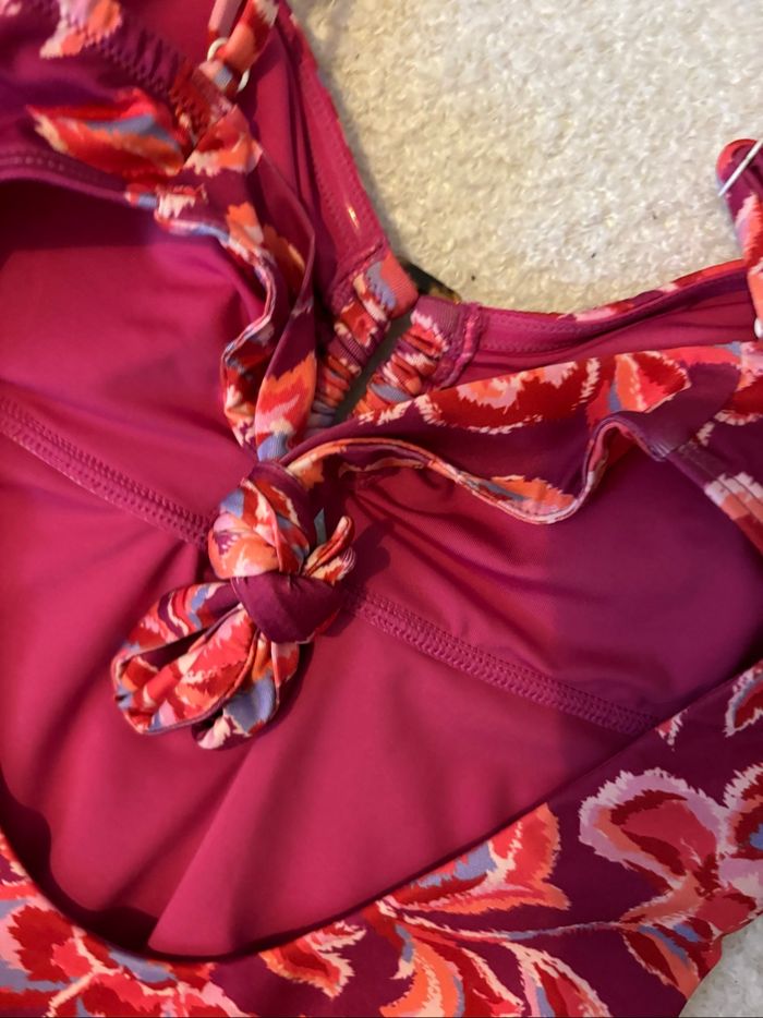 Maillot de bain 1 pièce la petite étoile rose taille S - photo numéro 4