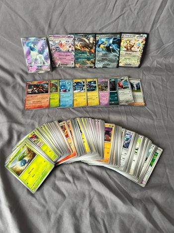 Lot 137 cartes Pokémon Flammes Obsidiennes
