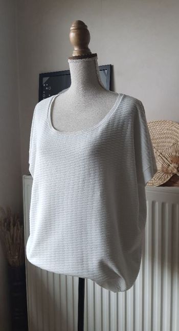 Pull 123, blanc, taille: 46