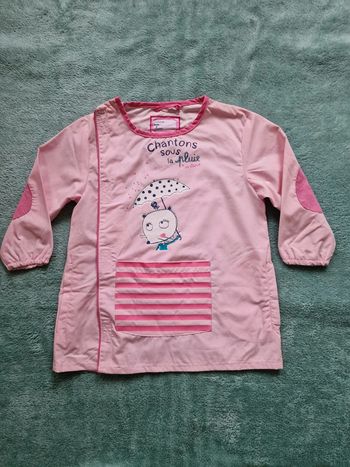 Très joli tablier de peinture 4 ans