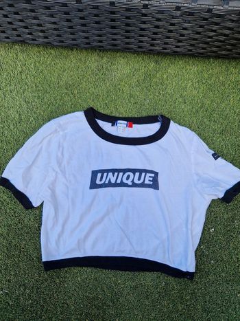 Tee shirt S jennyfer blanc et noir