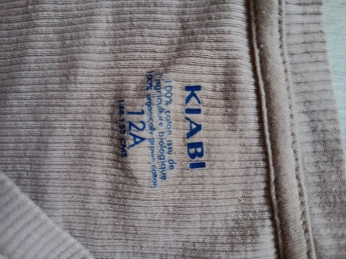 Tee-shirt marque Kiabi taille 12 ans - photo numéro 3