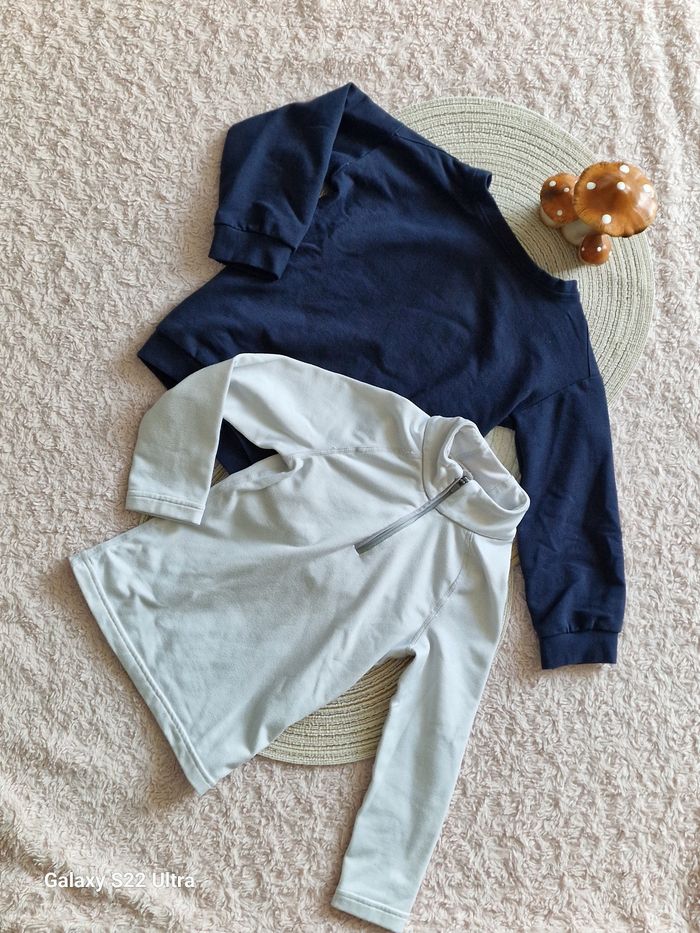 Lot de 2 sweats Décathlon – Taille 3-4 ans (96-102 cm)