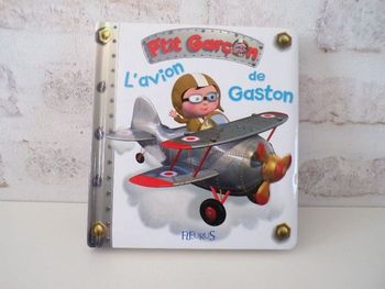 Livre - P'tit garçon - L'avion de Gaston
