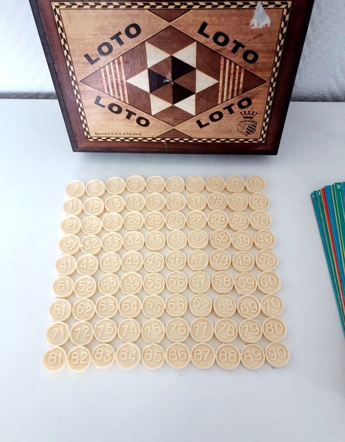 Jeu de loto vintage - photo numéro 3