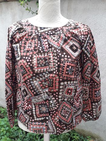 Tunique, blouse forme trapèze