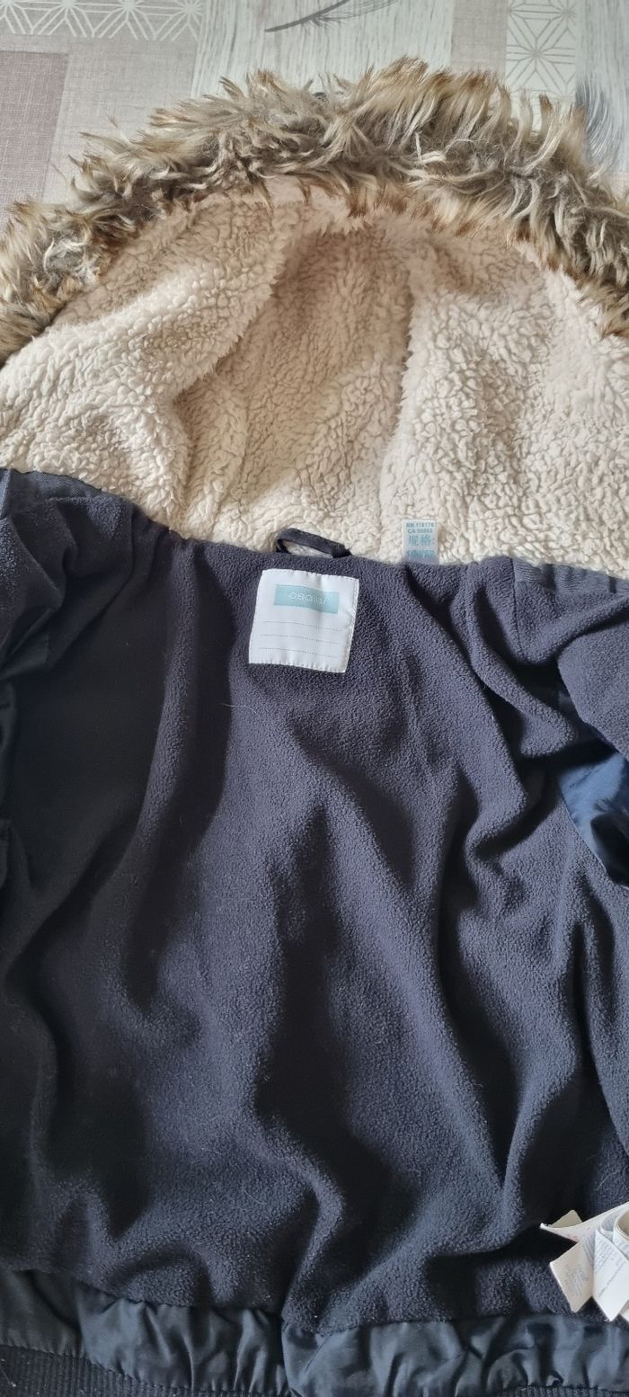 Manteau ourson doublé Okaïdi - photo numéro 5