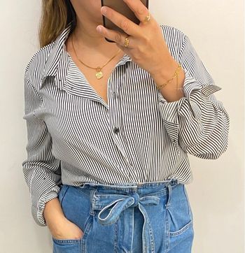Superbe Chemise A Rayures Taille 42-44