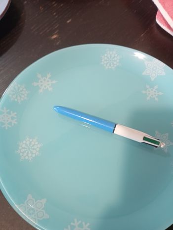 Assiettes luminarc turquoise 