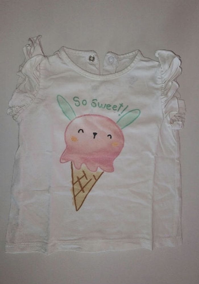 Lot 6 T-shirts fille 18mois - photo numéro 6