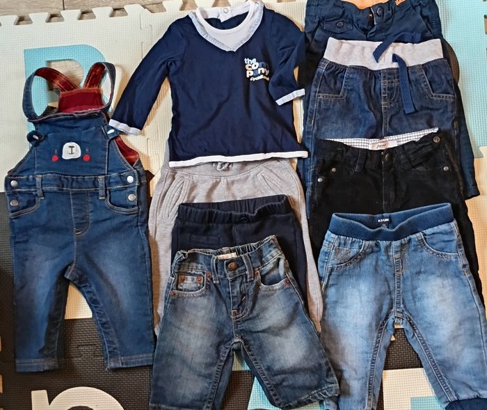 Lot de pantalons garçon taille 6 mois