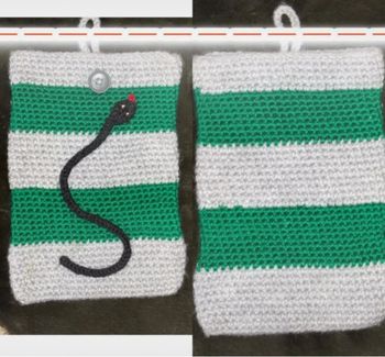 Pochette crochet
