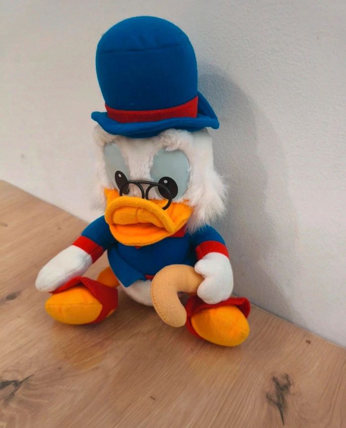 Peluche oncle Picsou vintage Disney - photo numéro 3