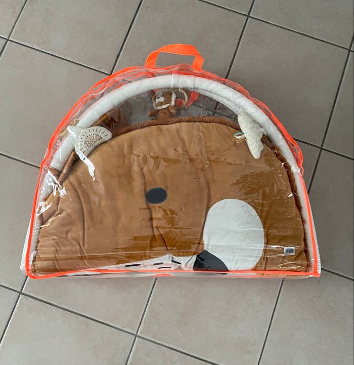 Le tapis d'éveil Babou en Veloudoux caramel noukie ‘ s - photo numéro 4