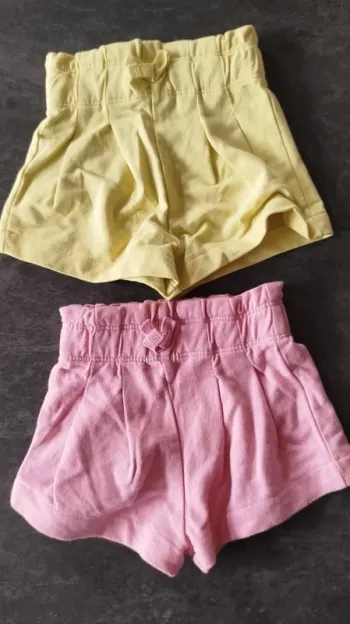Lot de 2 shorts