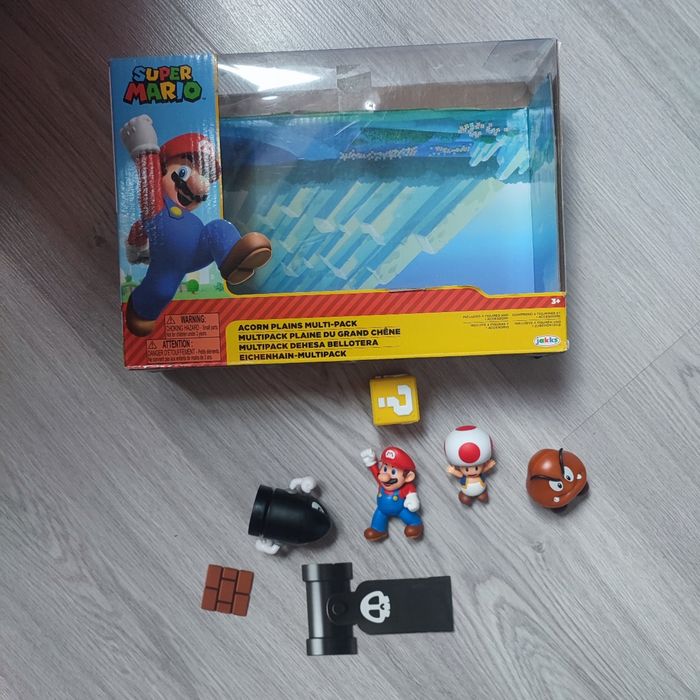 Super Mario jakks multipack plaine du grand chêne comprend 4 figurines et 1 accessoire - photo numéro 2