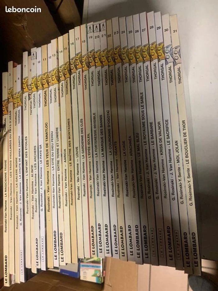 lot de 30 bd thorgal du tome 1 au tome 31 manque le tome 5 - photo numéro 5